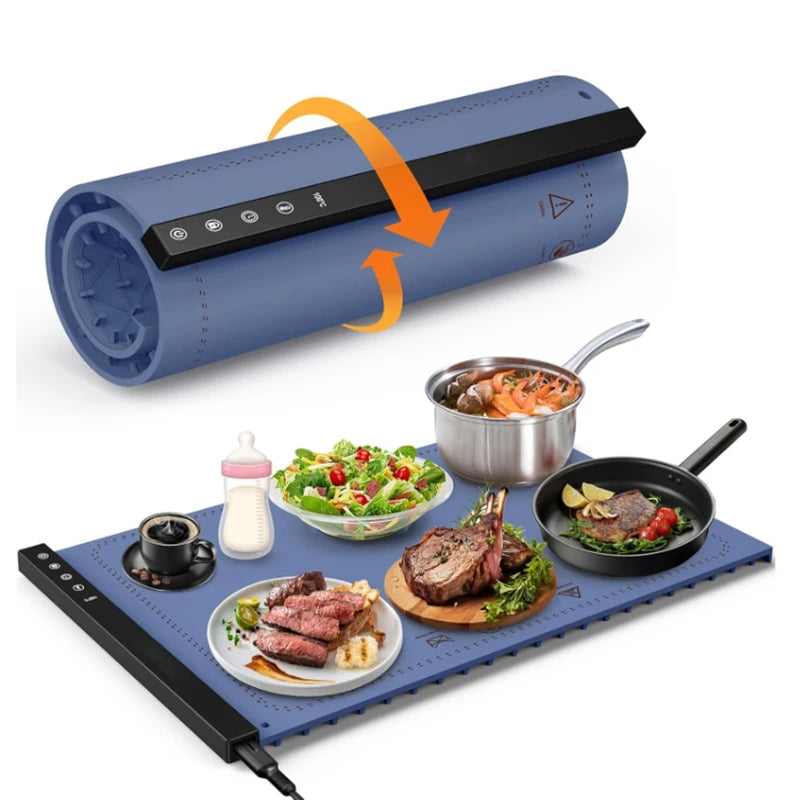 ThermaTray: Silicone Food Heating Mat 110V US