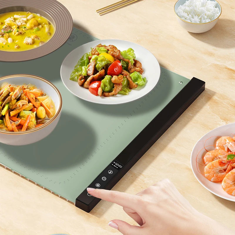 ThermaTray: Silicone Food Heating Mat