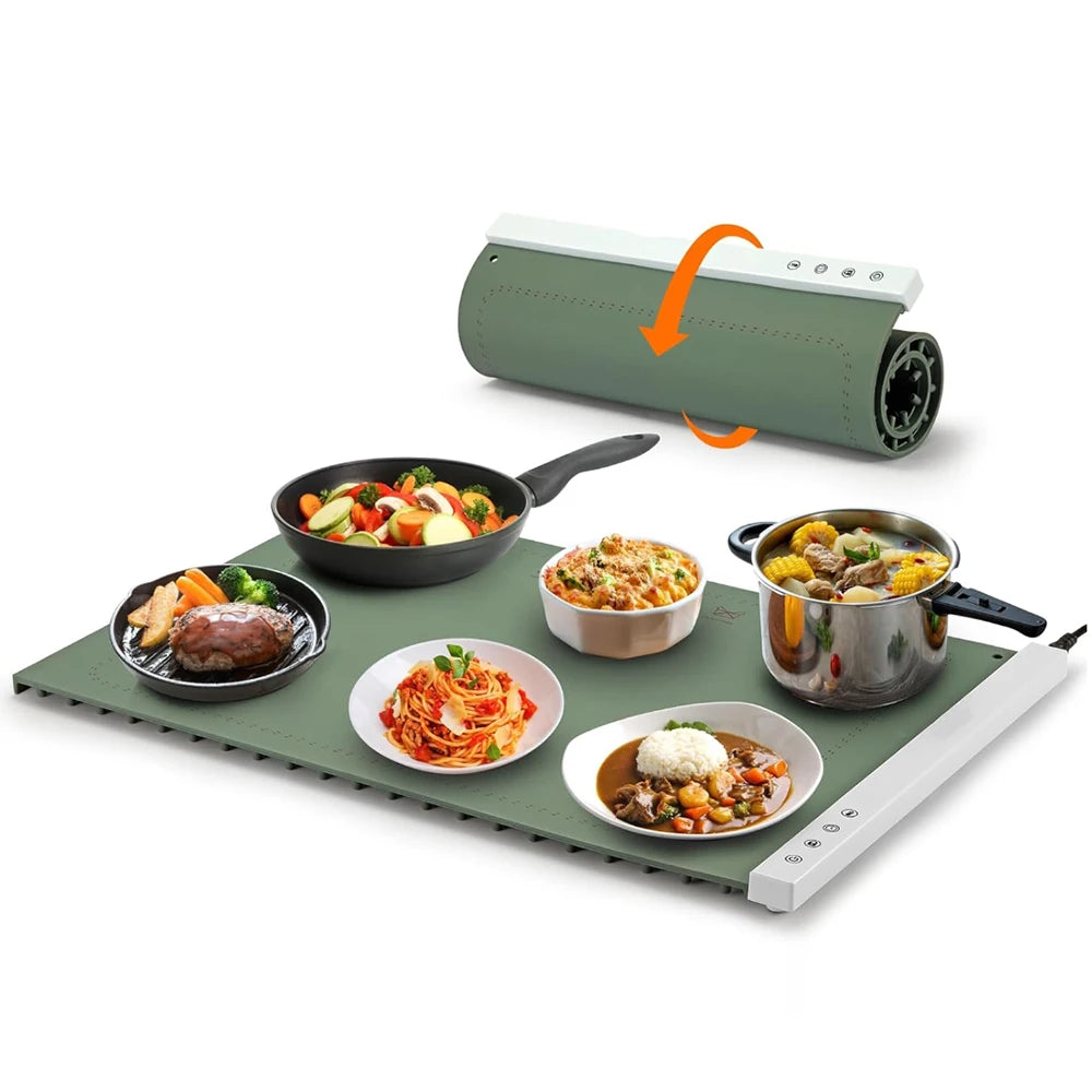 ThermaTray: Silicone Food Heating Mat