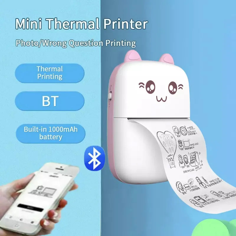 Mini Kitty Portable Thermal Printer