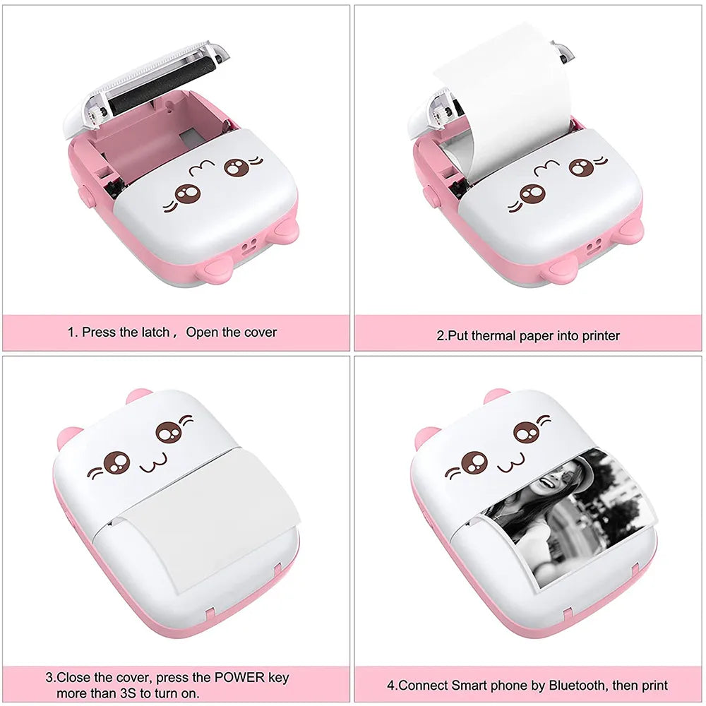 Mini Kitty Portable Thermal Printer